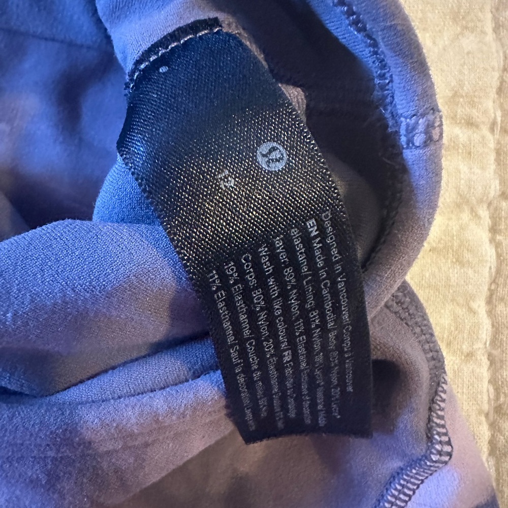 Lululemon Diamond Dye Mink Berry Lunar Women's Tie-Dye Align Tank size 12 - Picture 2 of 4